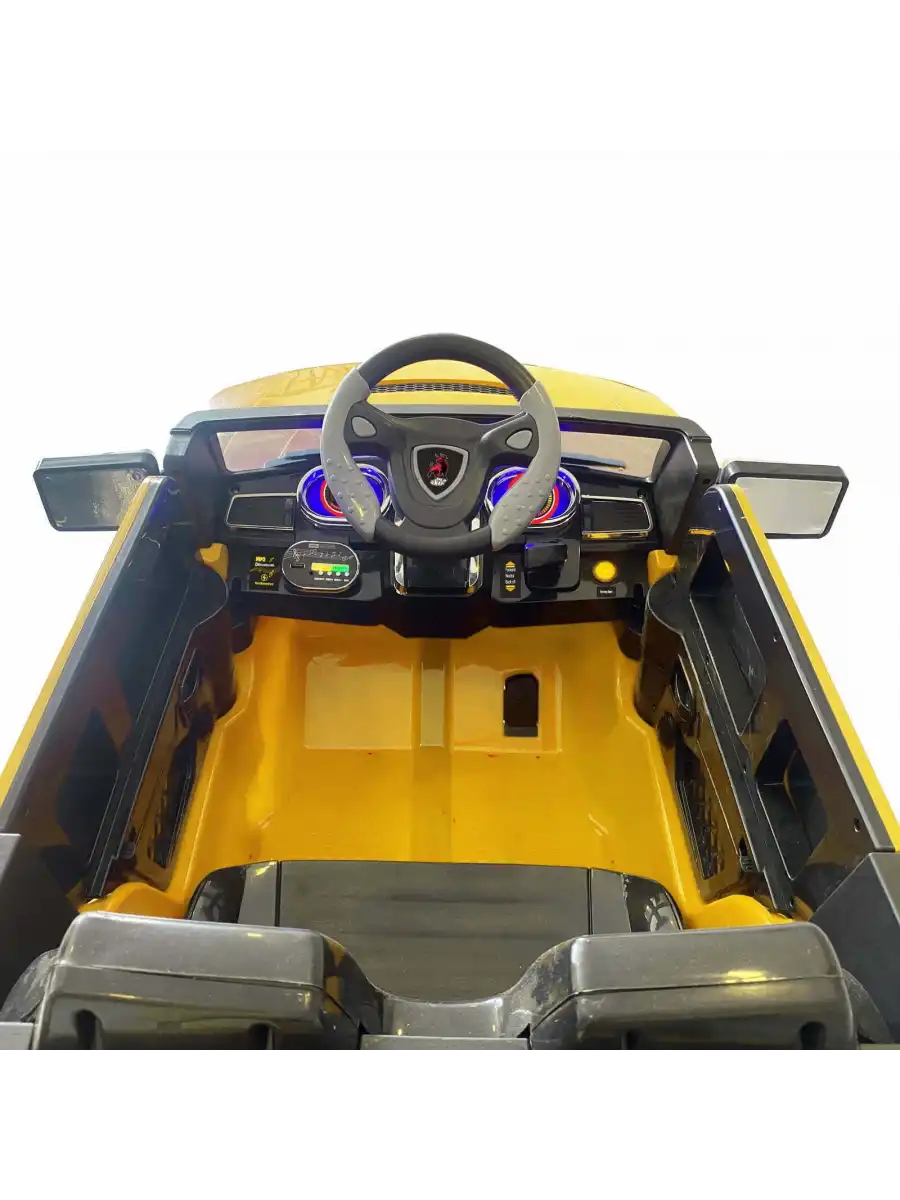 İznik Sarı Uzaktan Kumandalı 4X2 12 Volt Akülü Araba - RC Jeep Akülü Araba