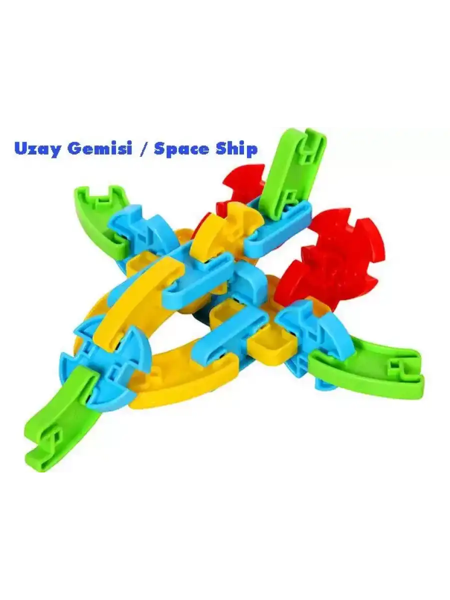 Joesy Eğitici Blok Oyunu 250 Parça - Oyuncak Lego Seti - Birbirine Geçmeli STEM Lego Seti - Eğitici Oyuncak