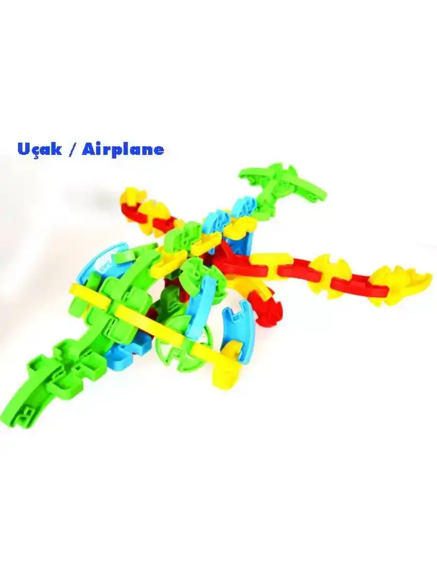 Joesy Eğitici Blok Oyunu 250 Parça - Oyuncak Lego Seti - Birbirine Geçmeli STEM Lego Seti - Eğitici Oyuncak