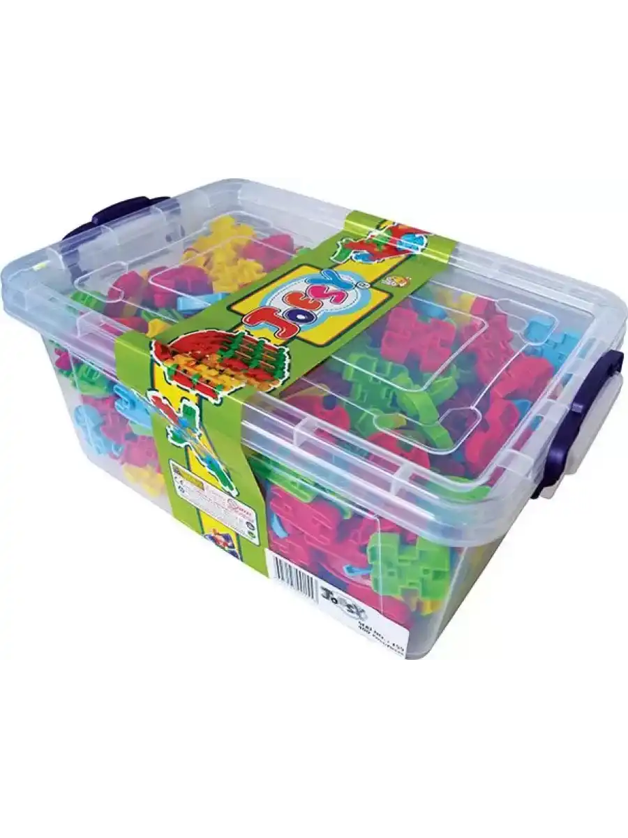 Joesy Eğitici Blok Oyunu 400 Parça - Oyuncak Lego Seti - Birbirine Geçmeli STEM Lego Seti - Eğitici Oyuncak