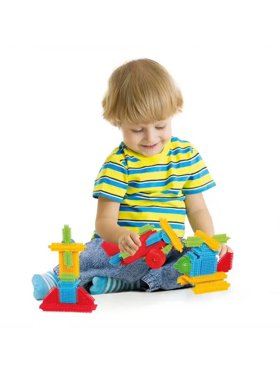 Kaktüs Bloklar (55 Parça) - Kaktüs Oyuncak - Lego Seti - Kaktüs Lego - Taraklı Lego