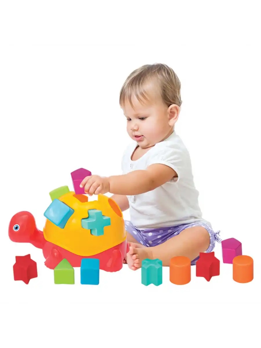 Kaplumbağa Bul-Tak - Bultak Lego - Bebek Oyuncağı - Şekil Takmaca