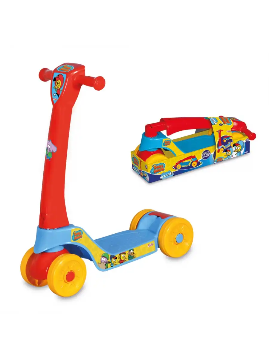 Kral Şakir Scooter - Plastik Scooter - 4 Tekerli Scooter - Bingit - Kaykay - Çocuk Scooter - Scoter