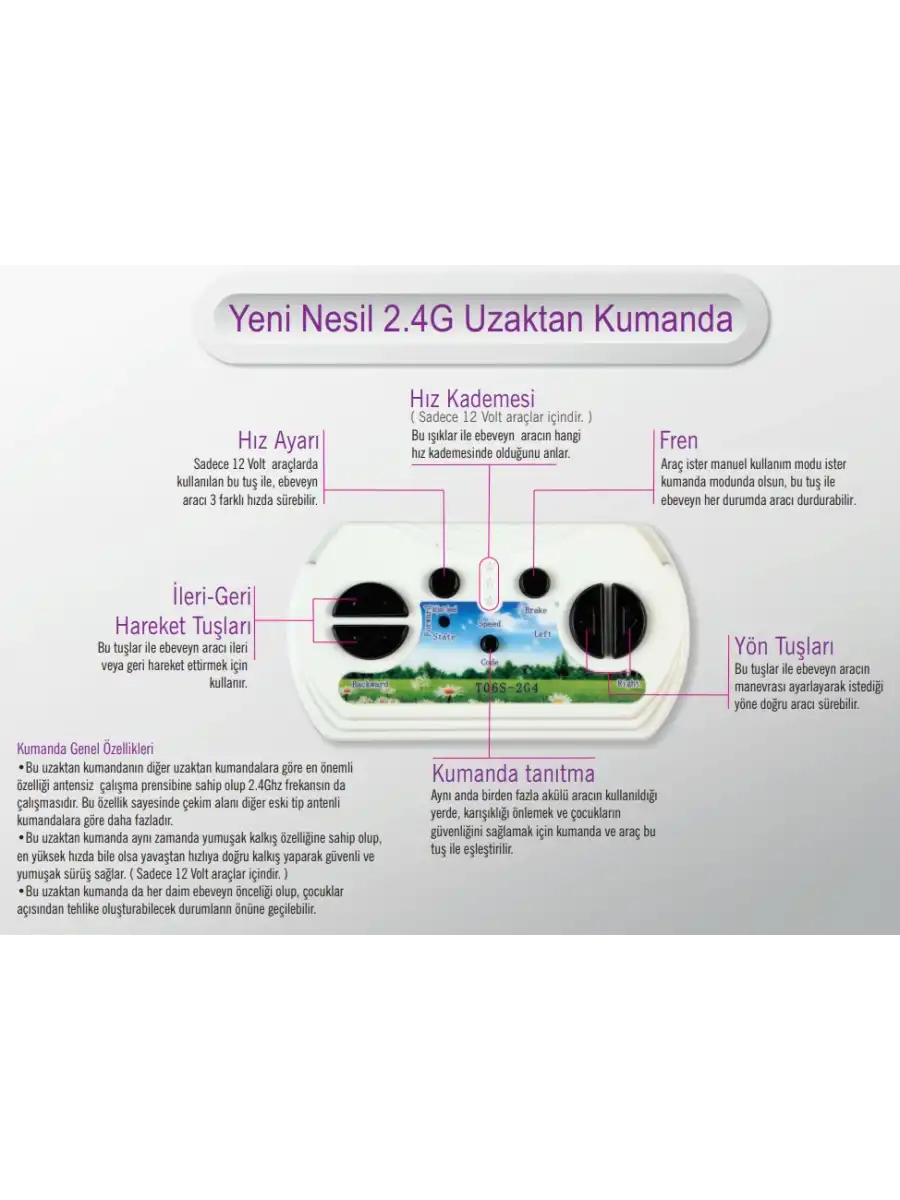 Kumandalı Çift Kişilik Mega Akülü Araba Kırmızı - 12 Volt İki Kişilik Akülü Araba Akülü JEEP - Mega Off Road Turbo Jeep