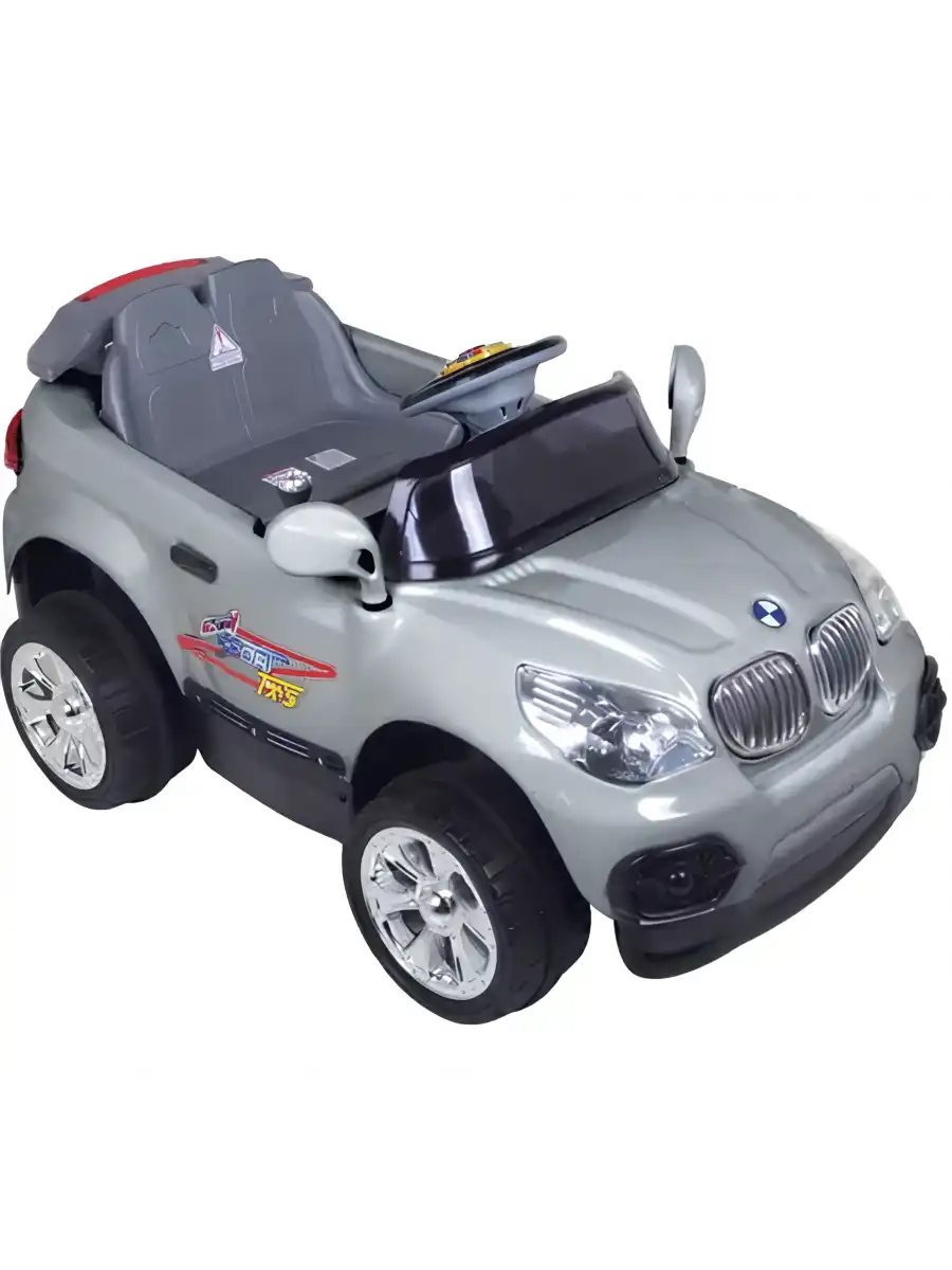 Kumandalı Mini Cooper Akülü Araba Gri - Kumandalı 12 Volt Tek Kişilik Akülü Araba Akülü JEEP - Turbo Coupe Akülü Araba