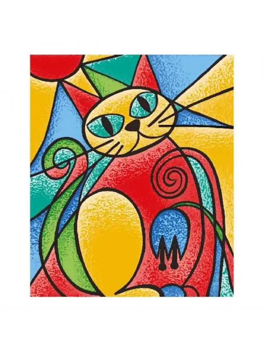 Kumtoys Cam Vitray Boyama Seti - Sanat Seti - Boyama Setleri - Cam Boyama Seti