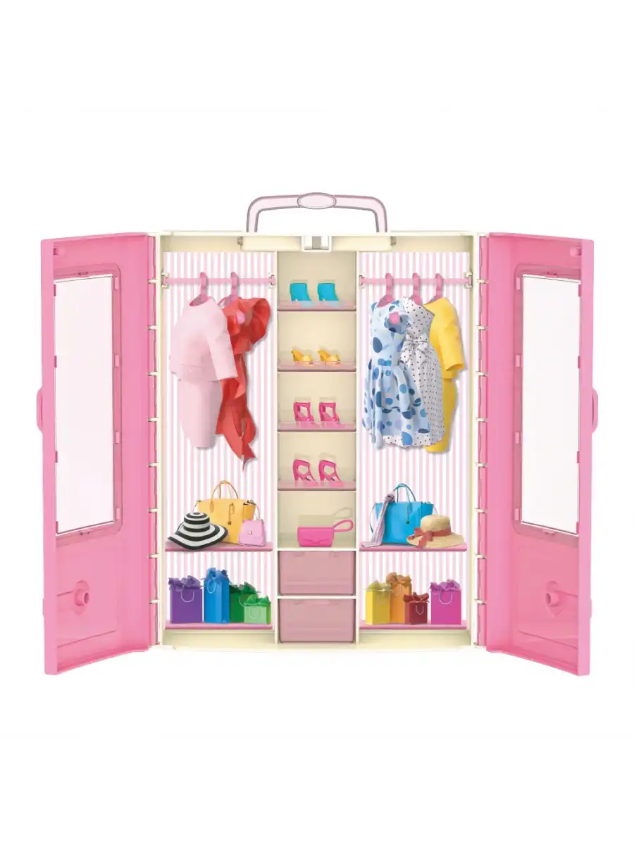Lindanın Gardırobu - Barbie Dolap - Barbie Giysi Dolabı - Barbie Gardırop - Barbienin Kıyafet Dolap - Gardrop - Lindanın Gardrobu
