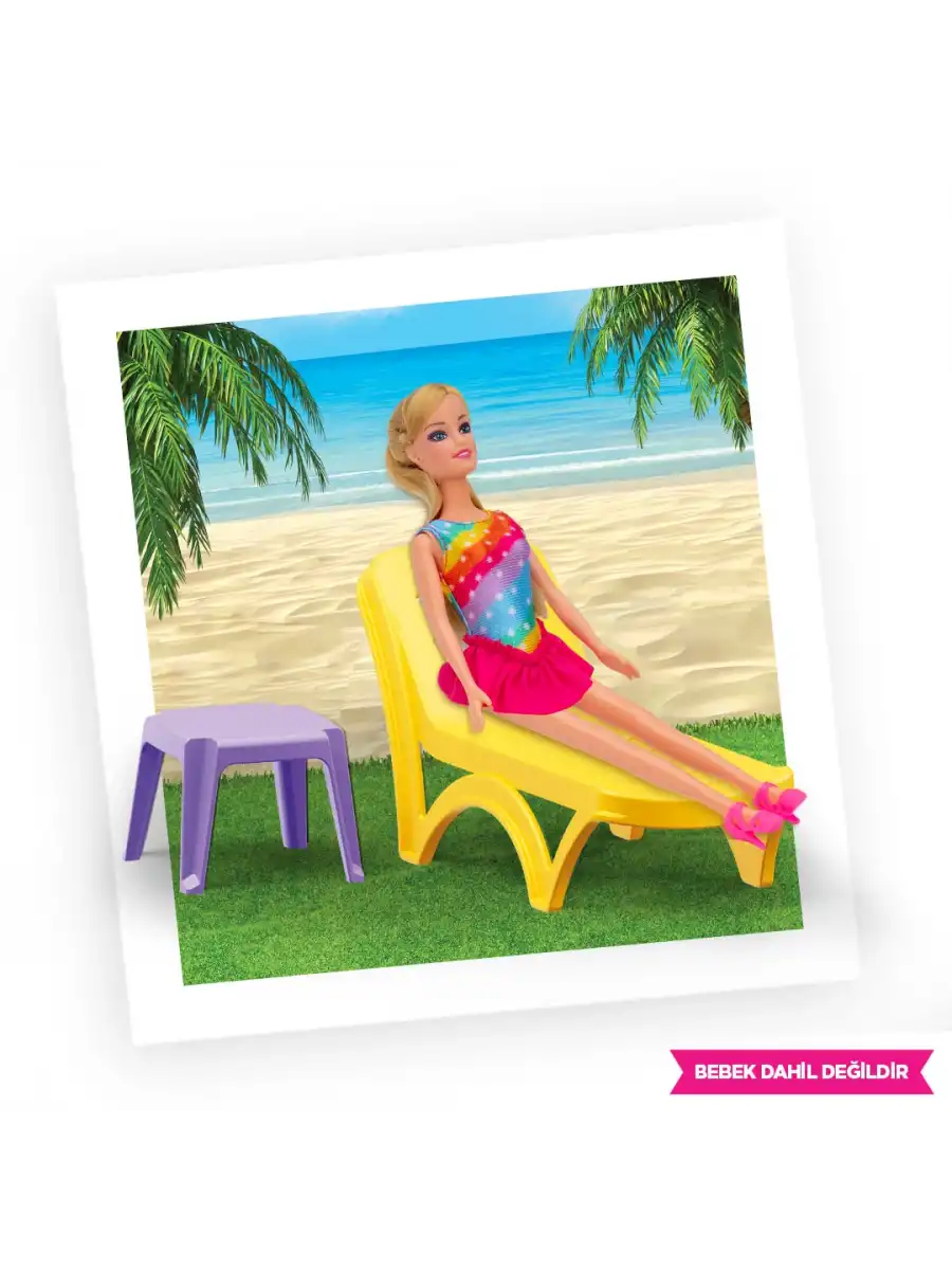 Lindanın Havuzu - Havuz Partisi Oyuncak - Havuz Partisi Seti - Barbie Havuz Seti