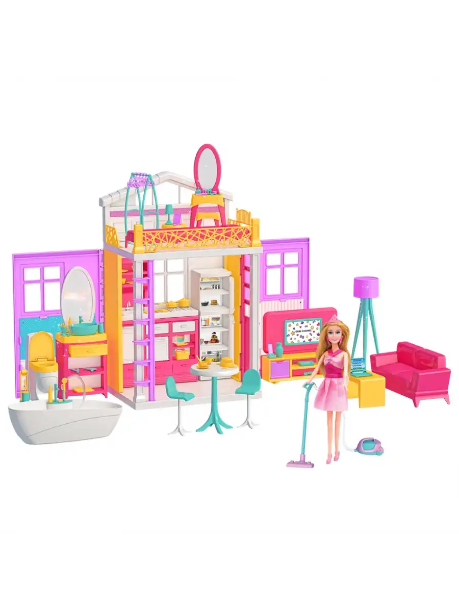 Lindanın Villa Evi - Villa Oyuncak - Lindanın Villa Seti - Barbie Villa Evi Seti
