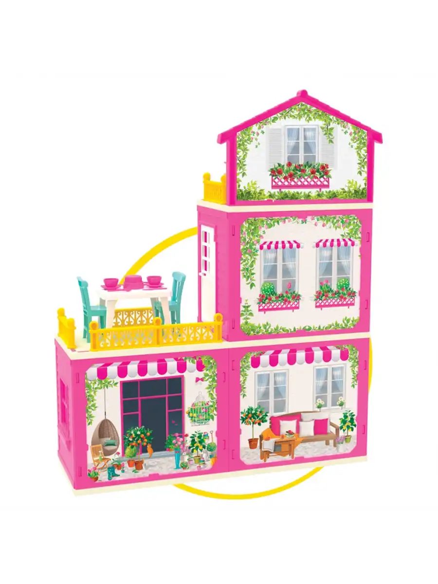 Lolanın Düşler Evi - Ev Oyuncak - Lolanın Düşler Ev Seti - Barbie Ev Seti