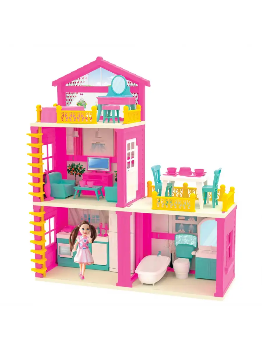 Lolanın Düşler Evi - Ev Oyuncak - Lolanın Düşler Ev Seti - Barbie Ev Seti