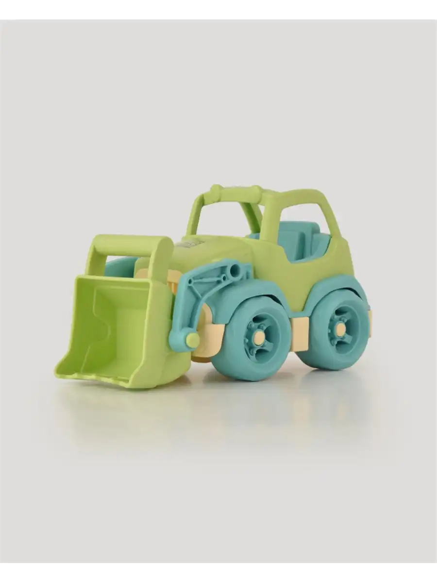 Lüx Yeşil Minik Kepçe - Plastik Kepçe - Kırılmaz Oyuncak - Kırılmaz Kepçe Dozer - Kepçe Dozer Setleri