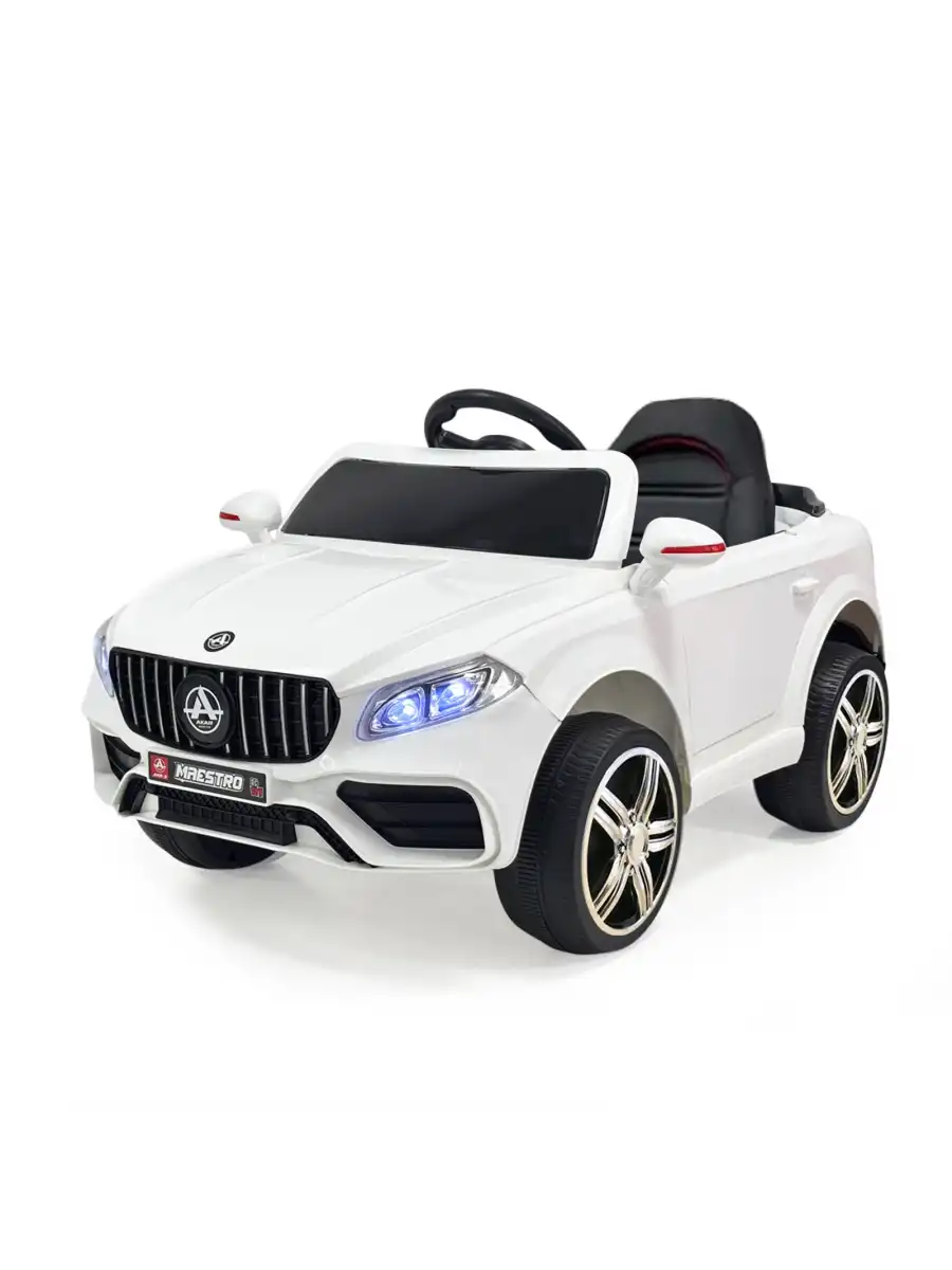 Maestro GT Beyaz Uzaktan Kumandalı 4X2 12 Volt Akülü Araba - RC Mercedes Akülü Araba