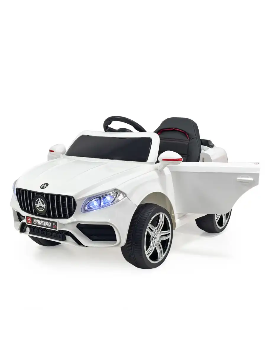 Maestro GT Beyaz Uzaktan Kumandalı 4X2 12 Volt Akülü Araba - RC Mercedes Akülü Araba
