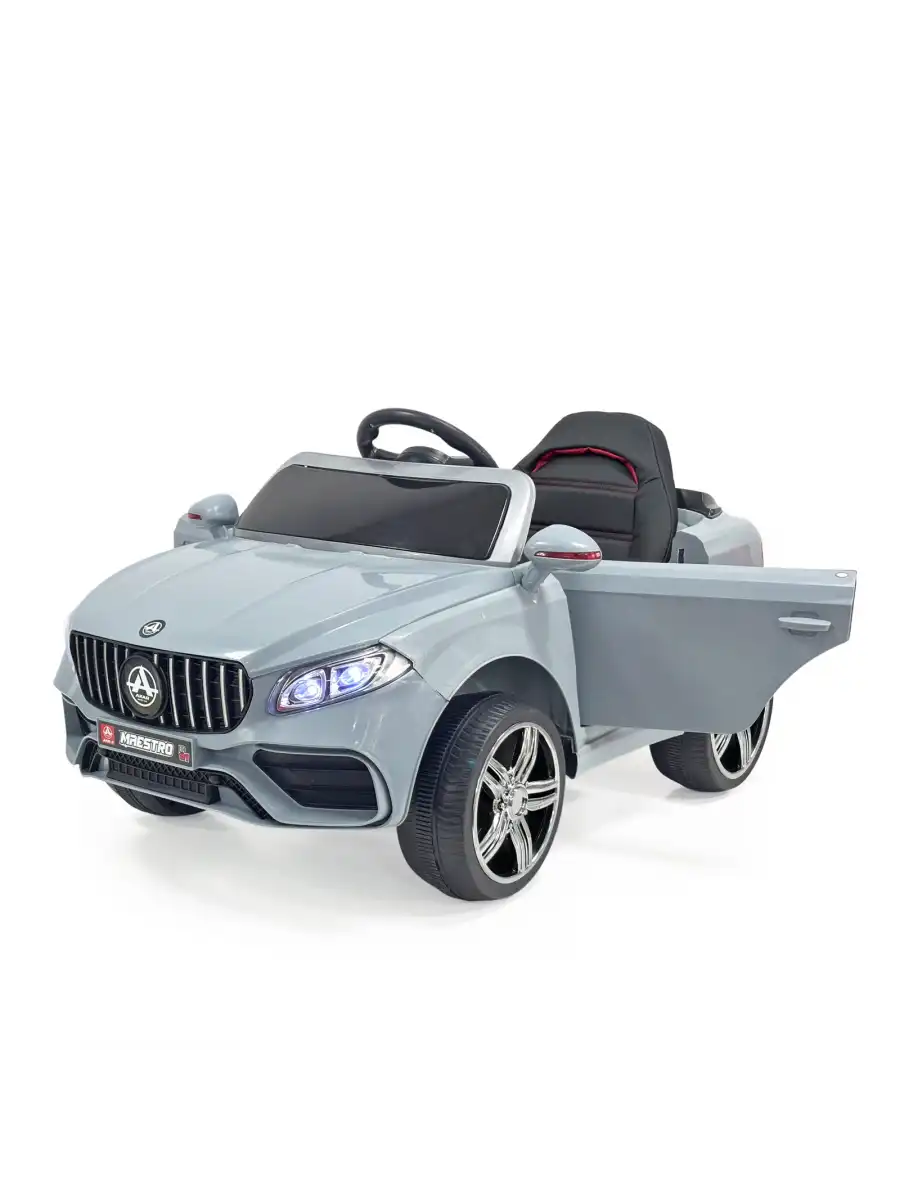Maestro GT Gri Uzaktan Kumandalı 4X2 12 Volt Akülü Araba - RC Mercedes Akülü Araba