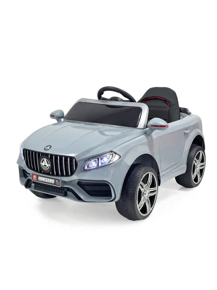 Maestro GT Gri Uzaktan Kumandalı 4X2 12 Volt Akülü Araba - RC Mercedes Akülü Araba