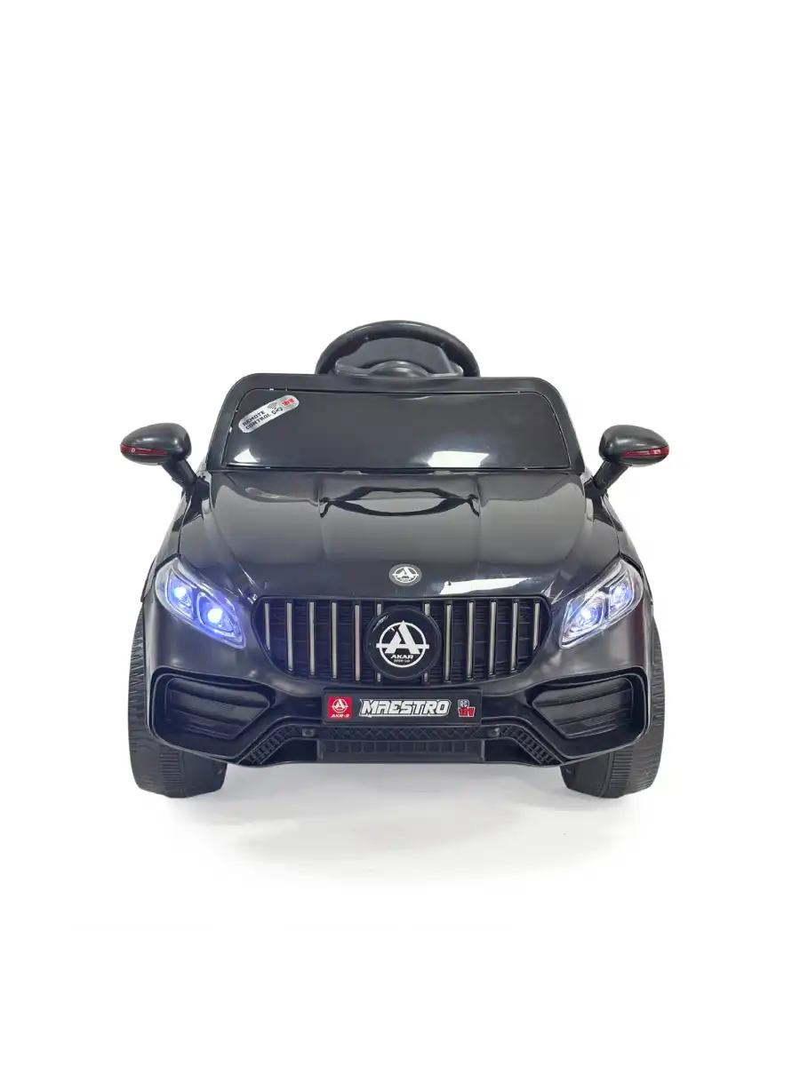 Maestro GT Siyah Uzaktan Kumandalı 4X2 12 Volt Akülü Araba - RC Mercedes Akülü Araba