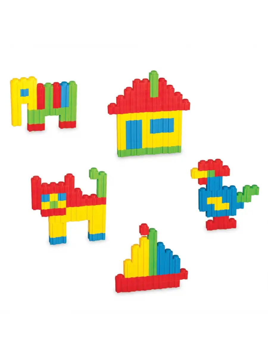 Maxi Tiktak Lego (62 Parça) - Tik-Tak Puzzle - Küçük Bloklar - Maxi Tik Tak Legolar Oyuncak
