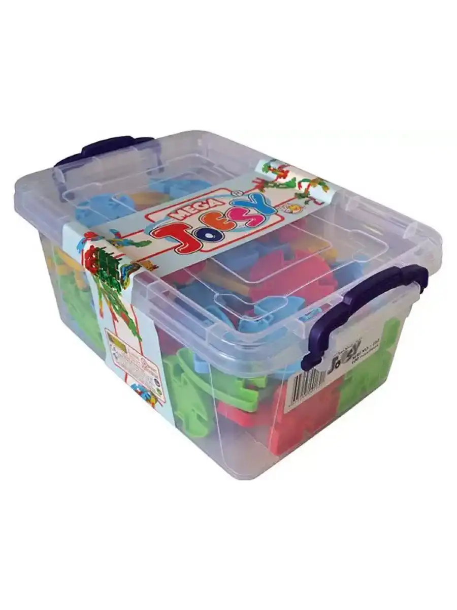Mega Joesy Eğitici Blok Oyunu 100 Parça - Oyuncak Lego Seti - Birbirine Geçmeli STEM Lego Seti - Eğitici Oyuncak