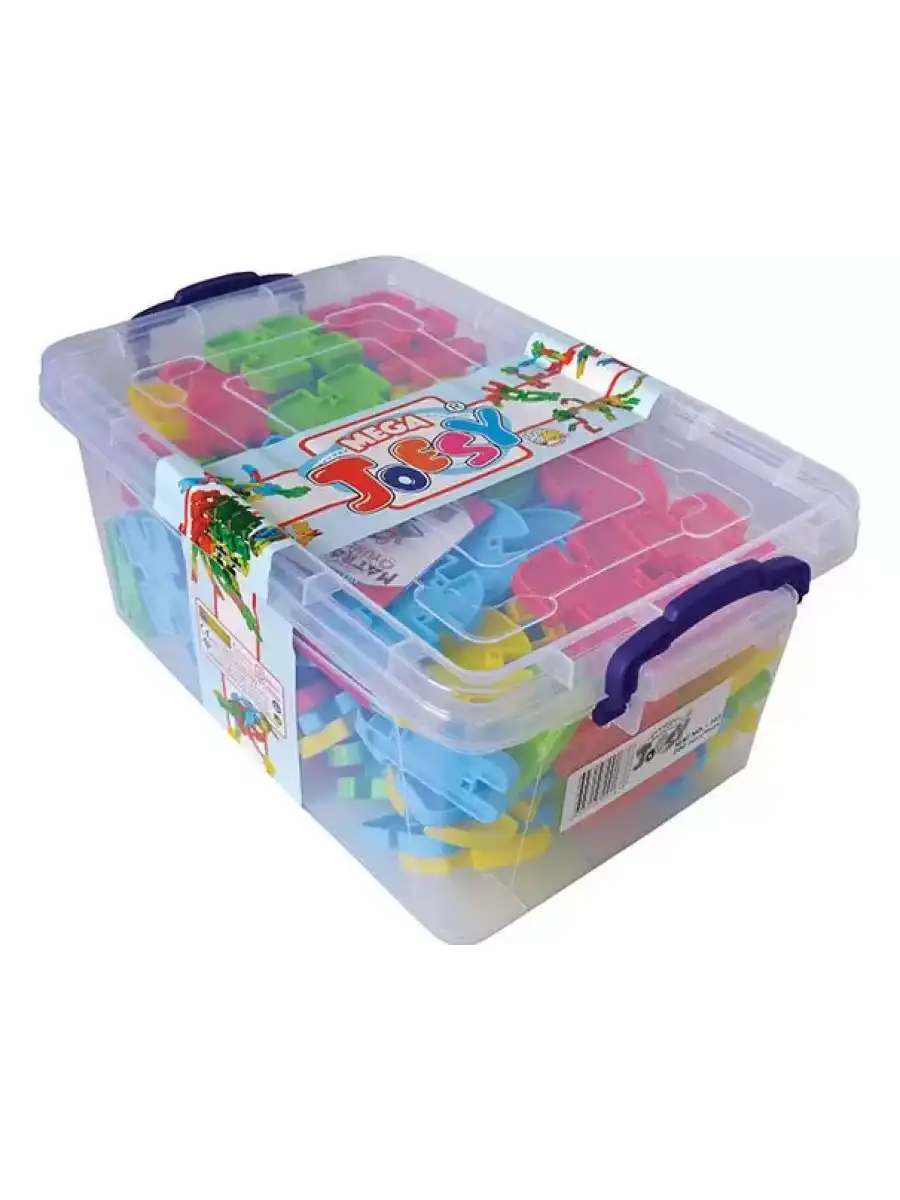 Mega Joesy Eğitici Blok Oyunu 200 Parça - Oyuncak Lego Seti - Birbirine Geçmeli STEM Lego Seti - Eğitici Oyuncak