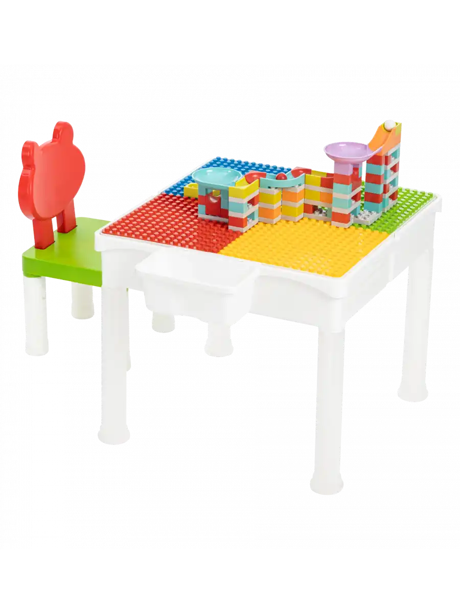 Mega Multi Creative Blok Masa Seti - Slide Blocks - Lego Oyuncakları - Yaratıcı Top Oyunu - Creative Lego