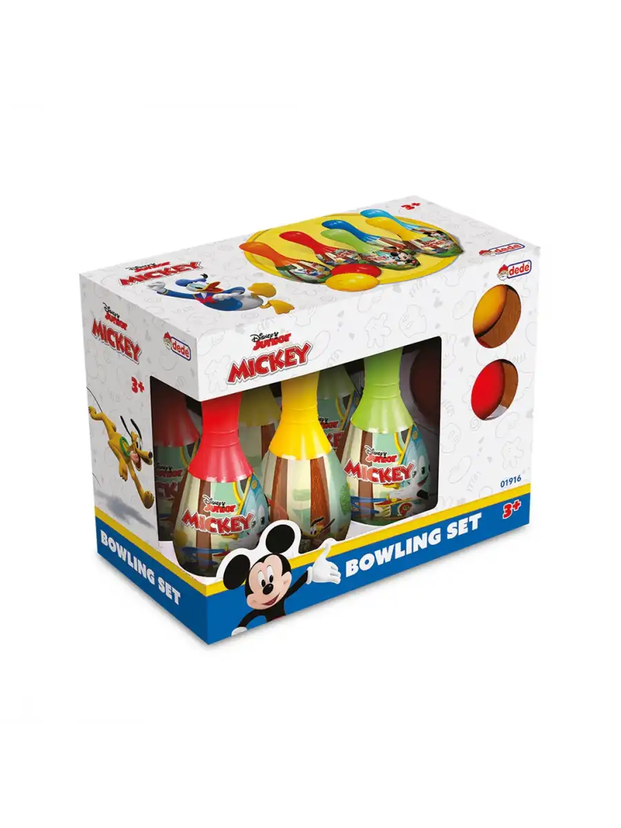 Mickey Mouse Bowling Seti - Spor Oyuncakları - Bovling Seti - Bovling Oyuncak