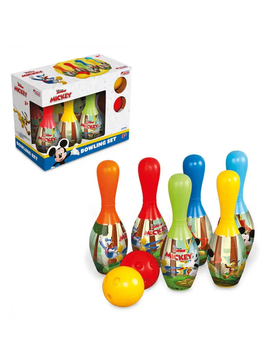 Mickey Mouse Bowling Seti - Spor Oyuncakları - Bovling Seti - Bovling Oyuncak