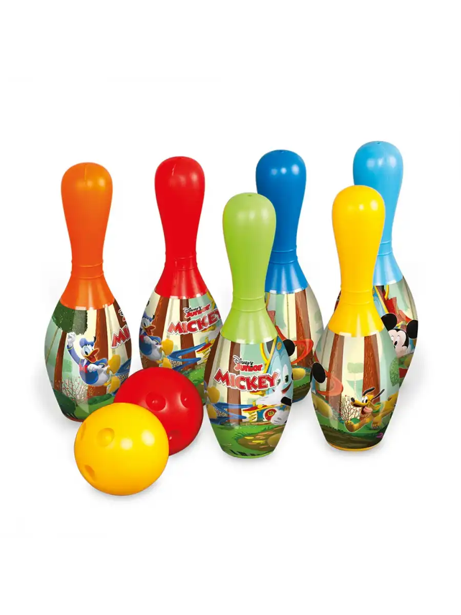 Mickey Mouse Bowling Seti - Spor Oyuncakları - Bovling Seti - Bovling Oyuncak