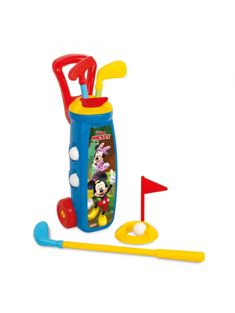 Mickey Mouse Golf Arabası - Golf Seti - Bahçe Oyuncakları - Golf Oyuncakları