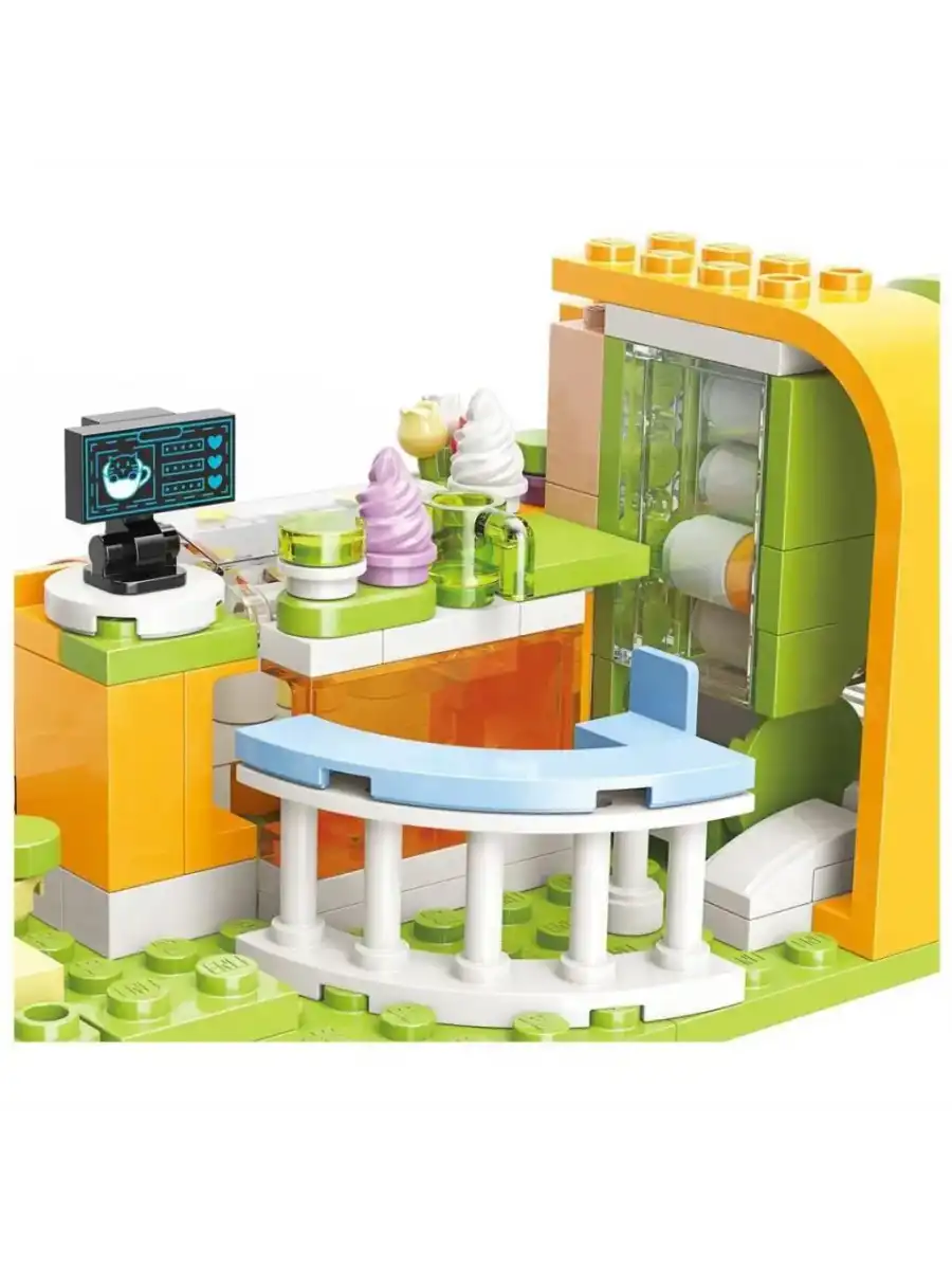 Mikro Blok Meyve Suyu Dükkanı 315 Parça - Lego Setleri - Keeppley Mini Lego - Keeppley Lego - Mikro Bloklar