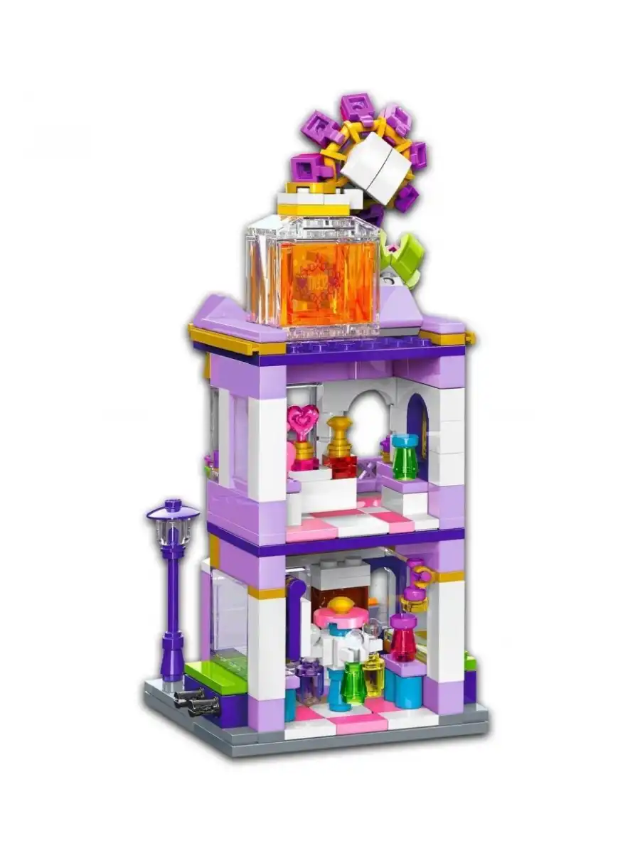 Mikro Blok Parfüm Dükkanı 306 Parça - Lego Setleri - Keeppley Mini Lego - Dükkan Lego - Keeppley Lego - Mikro Bloklar