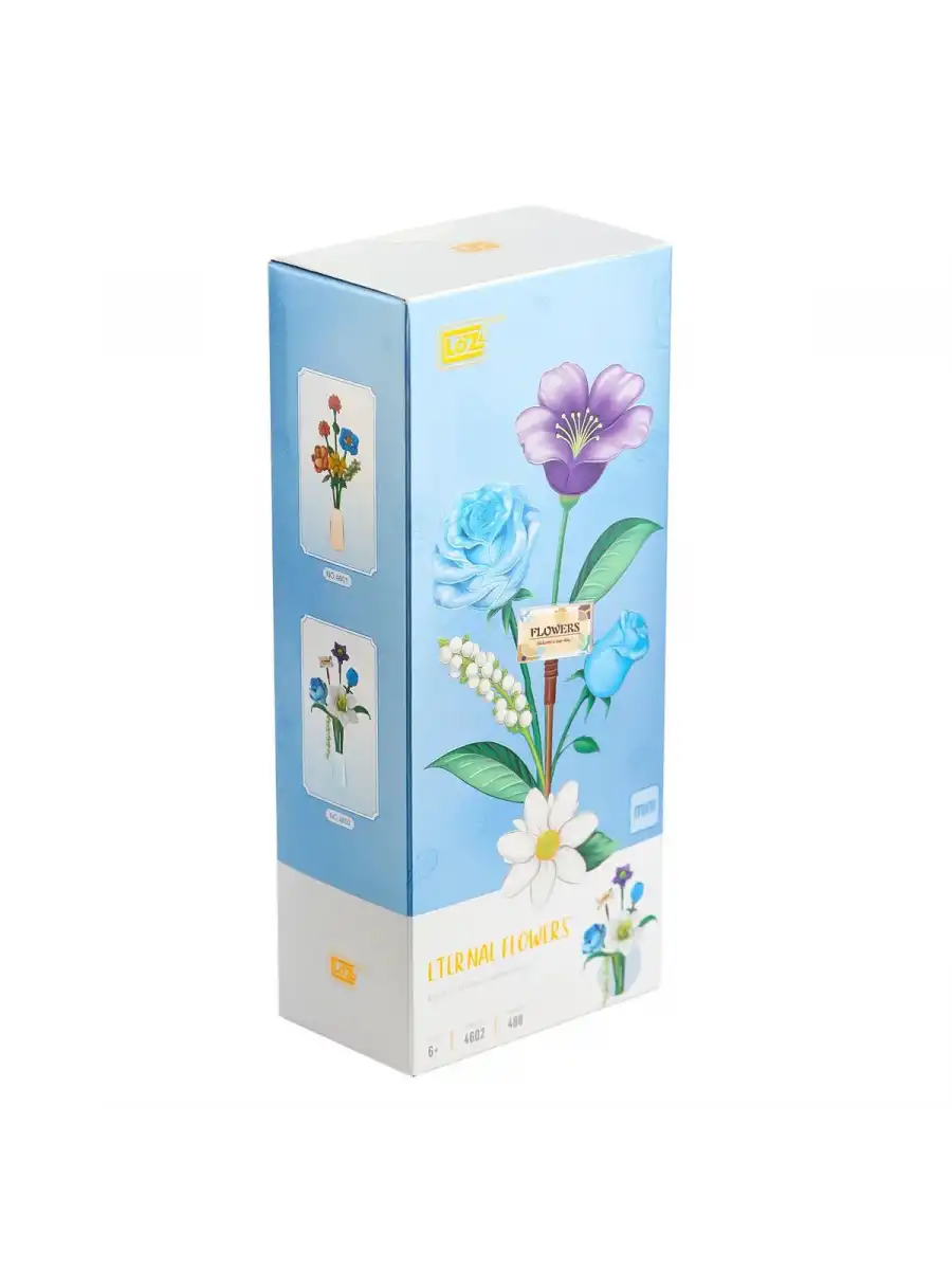 Mikro Blok Sonsuz Çiçekler 488 Parça - Lego Setleri - Loz Mini Lego - Çiçek Lego - Loz Lego - Mikro Bloklar
