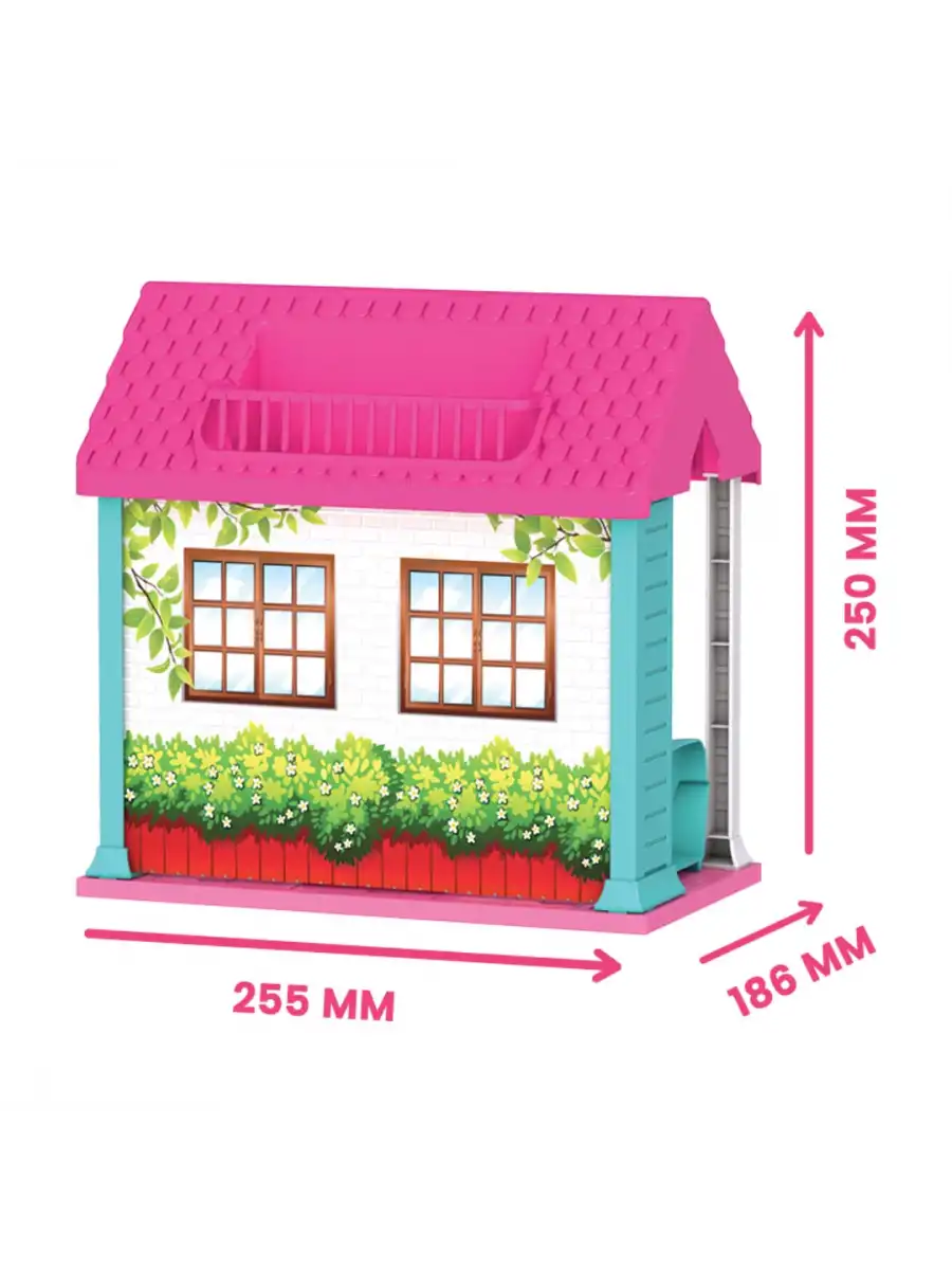 Milanın Bahçe Evi - Ev Oyuncak - Milanın Bahçe Ev Seti - Barbie Ev Seti - Rüya Evi - Oyun Evi