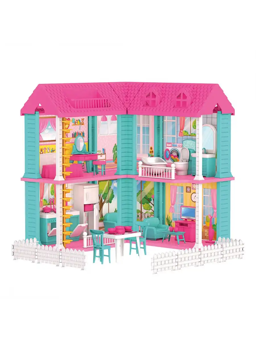 Milanın Okyanus Evi - Ev Oyuncak - Milanın Okyanus Ev Seti - Barbie Ev Seti - Rüya Evi - Oyun Evi