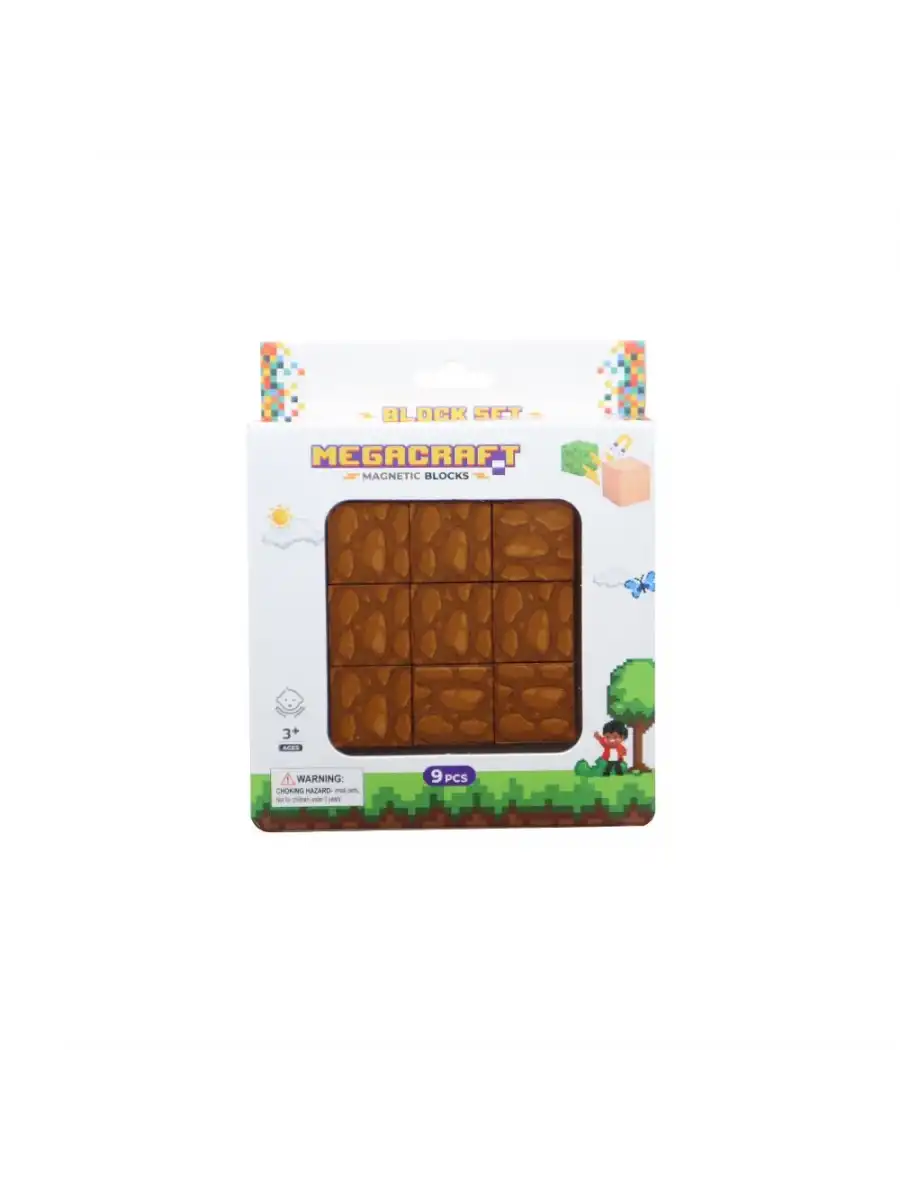 Minecraft Ahşap Desenli Blok Manyetik Lego Minecraft Manyetik Lego Minecraft Lego Megnetic Blocks