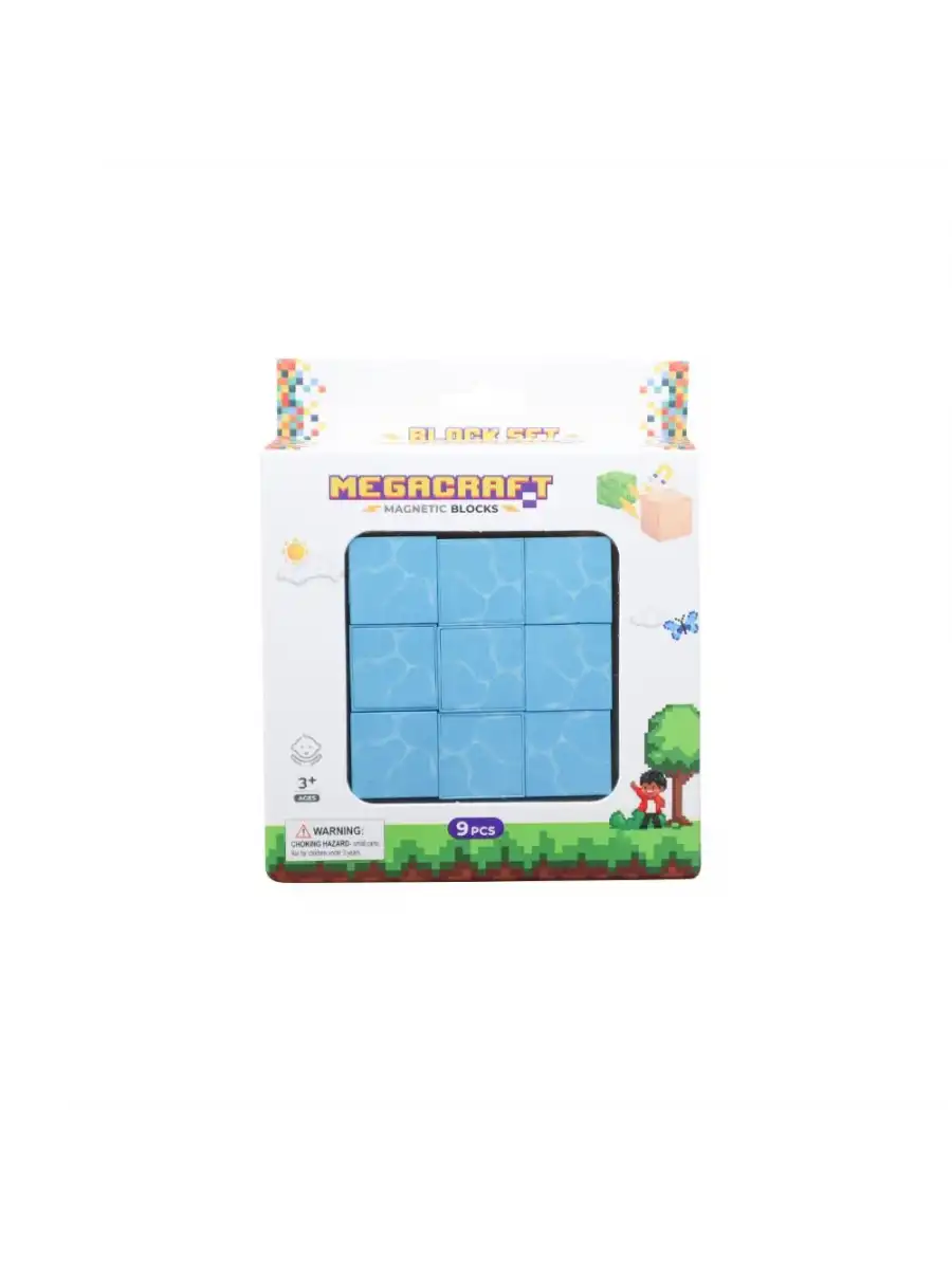 Minecraft Su Desenli Blok Manyetik Lego Minecraft Manyetik Lego Minecraft Lego Megnetic Blocks