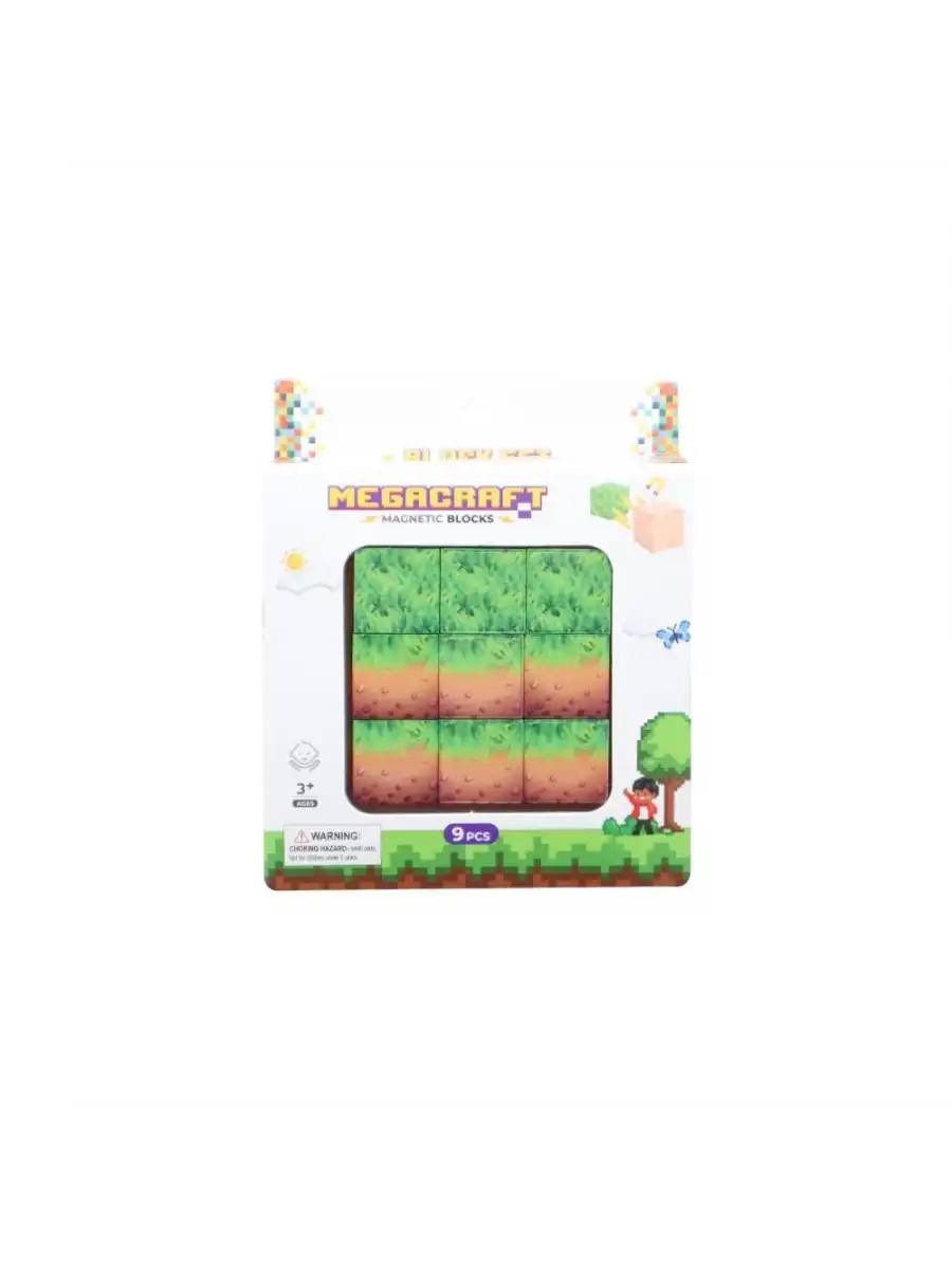Minecraft Toprak Desenli Blok Manyetik Lego Minecraft Manyetik Lego Minecraft Lego Megnetic Blocks