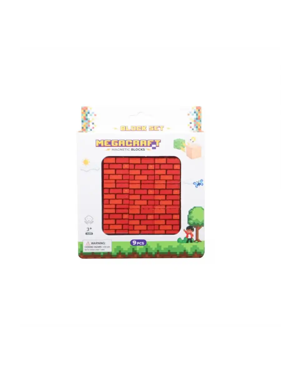 Minecraft Tuğla Desenli Blok Manyetik Lego Minecraft Manyetik Lego Minecraft Lego Megnetic Blocks