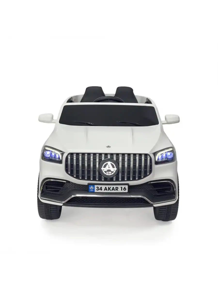 Miracle GT Beyaz Uzaktan Kumandalı 4X2 12 Volt Akülü Araba - RC Mercedes Akülü Araba
