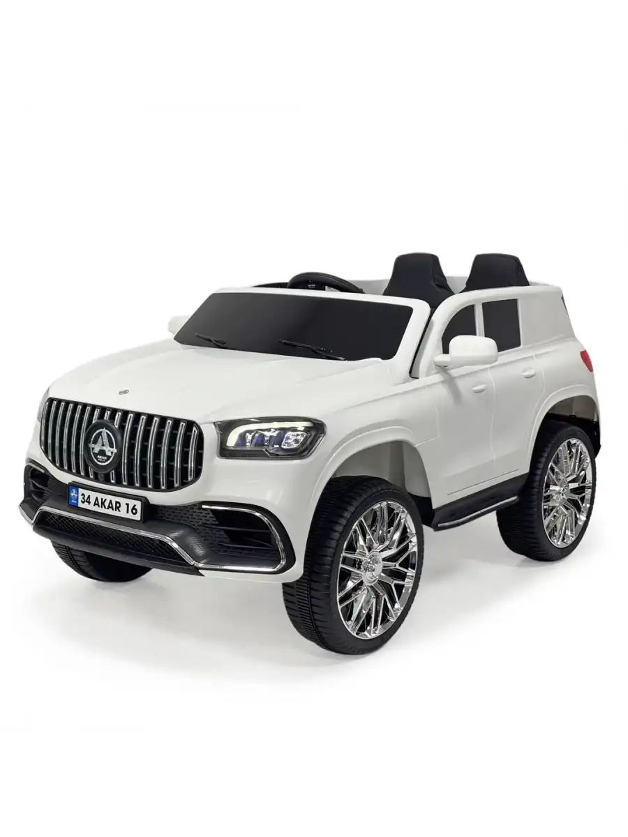 Miracle GT Beyaz Uzaktan Kumandalı 4X2 12 Volt Akülü Araba - RC Mercedes Akülü Araba
