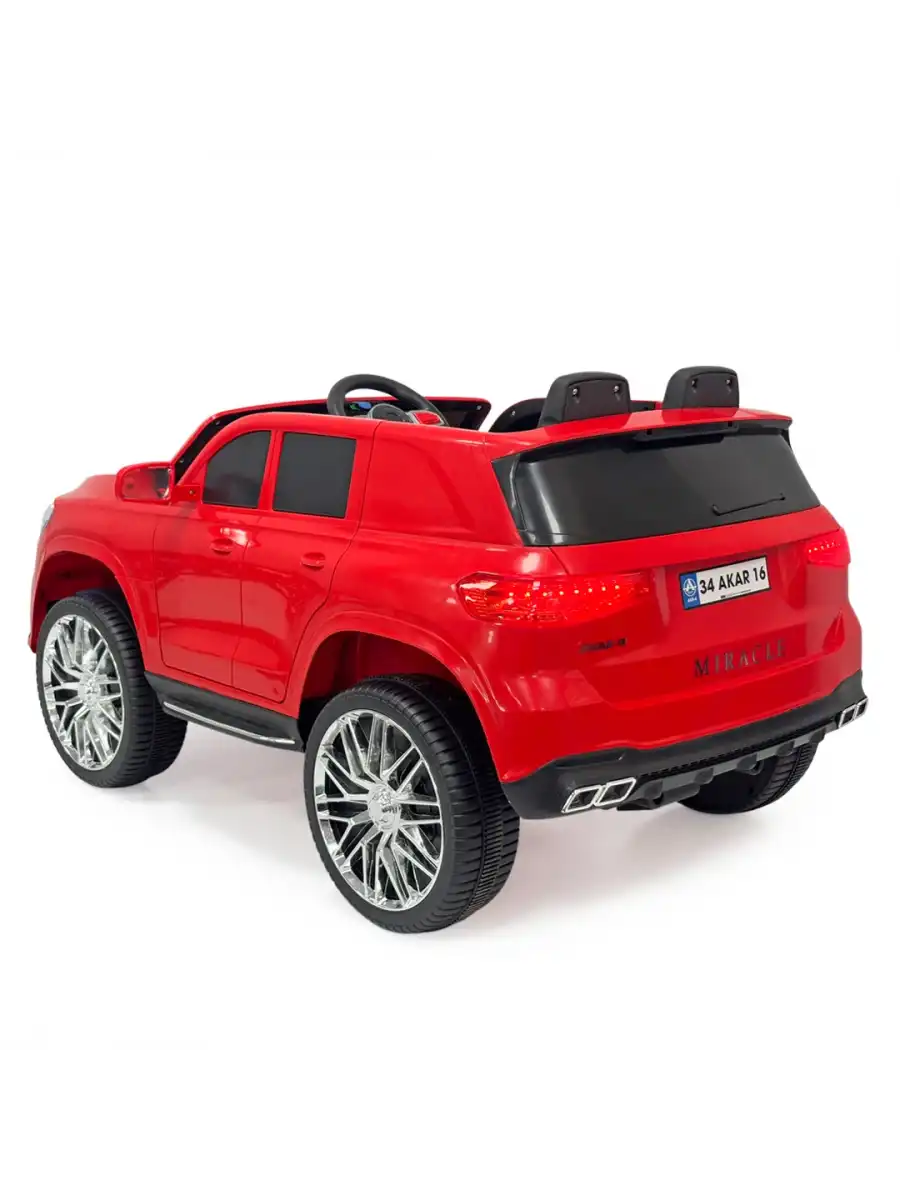 Miracle GT Kırmızı Uzaktan Kumandalı 4X2 12 Volt Akülü Araba - RC Mercedes Akülü Araba