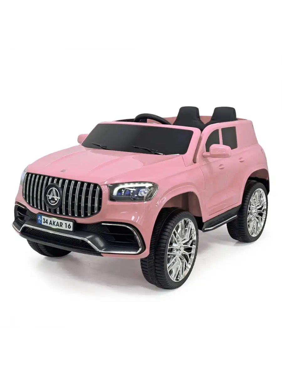 Miracle GT Pembe Uzaktan Kumandalı 4X2 12 Volt Akülü Araba - RC Mercedes Akülü Araba