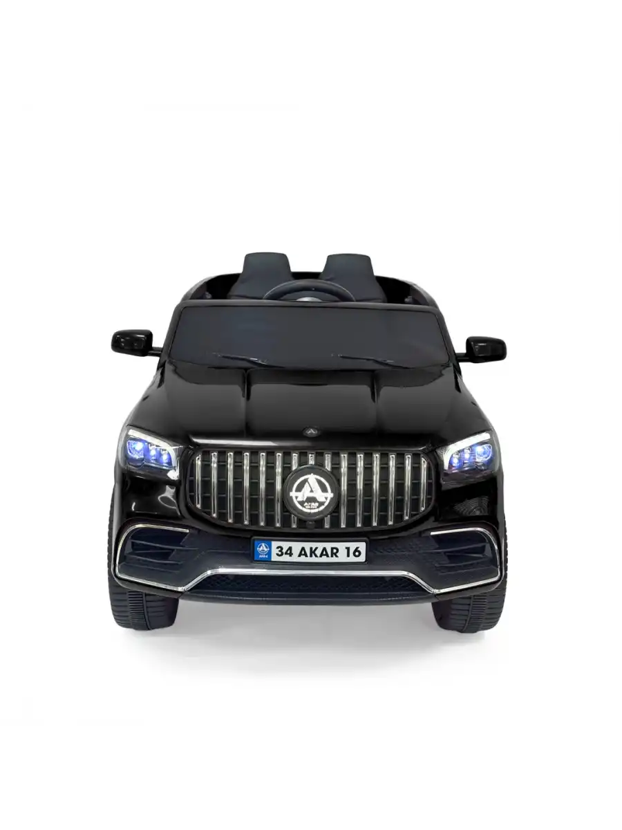 Miracle GT Siyah Uzaktan Kumandalı 4X2 12 Volt Akülü Araba - RC Mercedes Akülü Araba