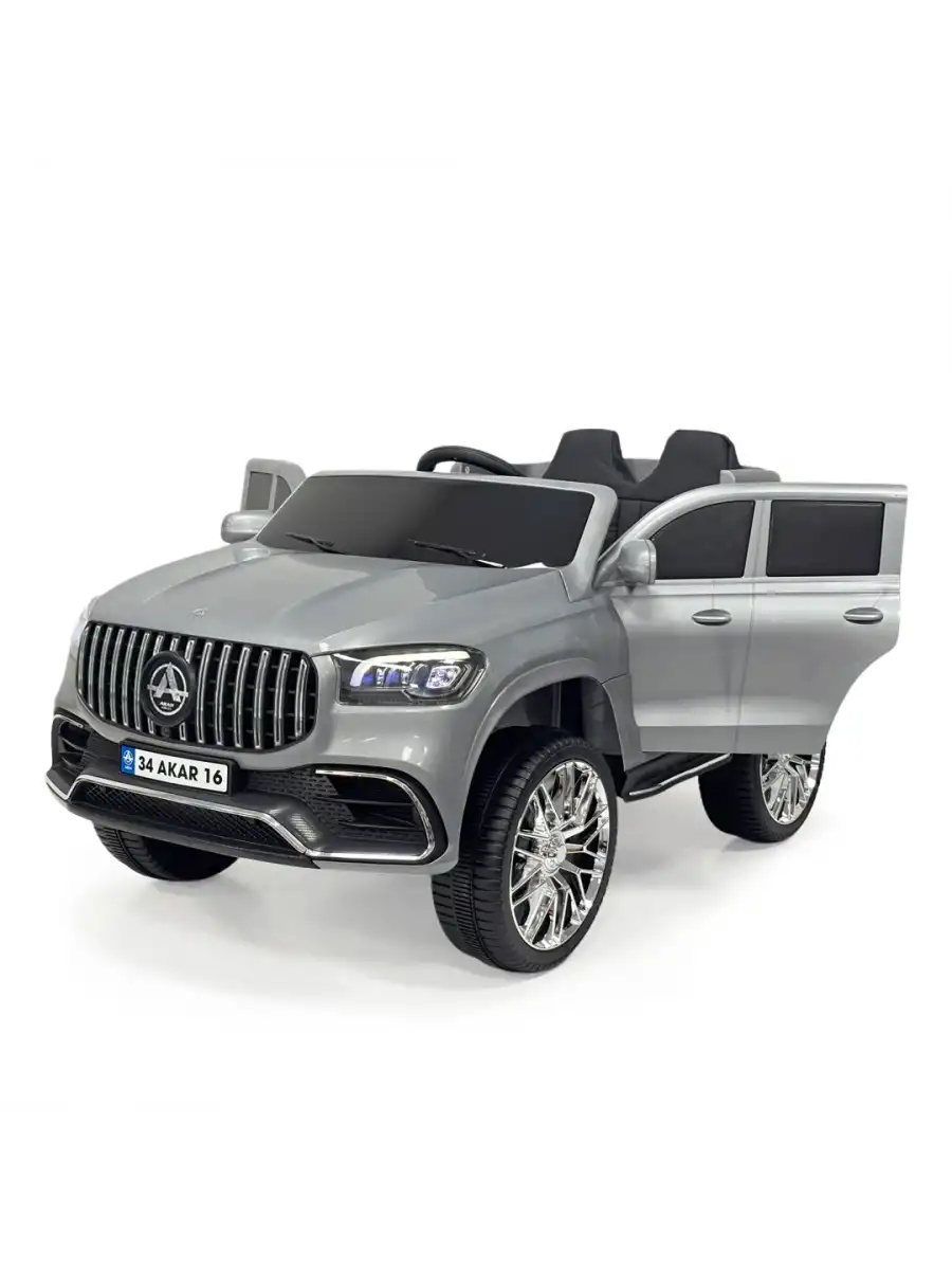 Miracle GT Gri Uzaktan Kumandalı 4X2 12 Volt Akülü Araba - RC Mercedes Akülü Araba