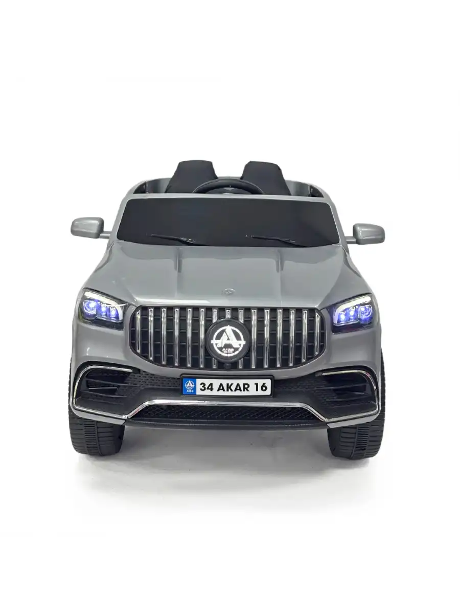 Miracle GT Gri Uzaktan Kumandalı 4X2 12 Volt Akülü Araba - RC Mercedes Akülü Araba
