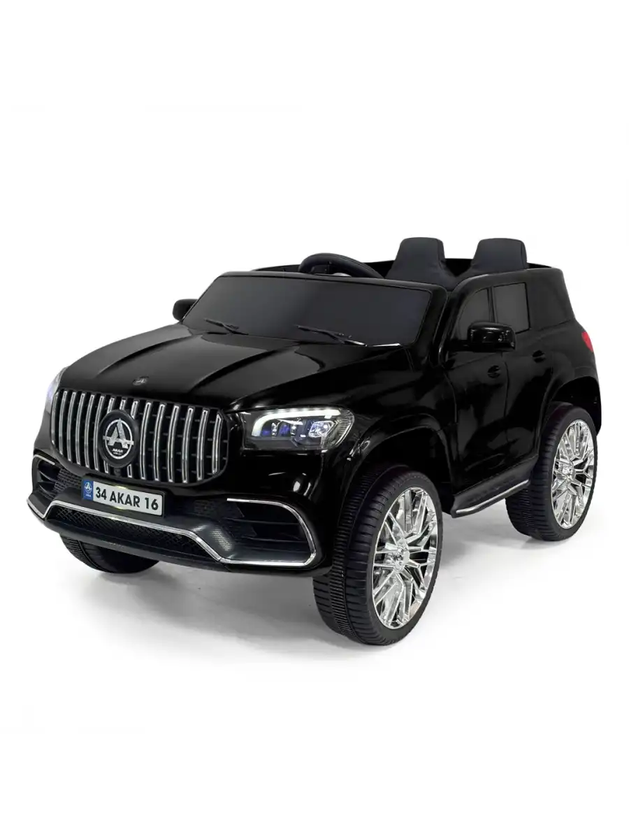 Miracle GT Siyah Uzaktan Kumandalı 4X2 12 Volt Akülü Araba - RC Mercedes Akülü Araba