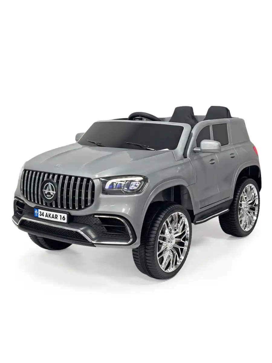 Miracle GT Gri Uzaktan Kumandalı 4X2 12 Volt Akülü Araba - RC Mercedes Akülü Araba