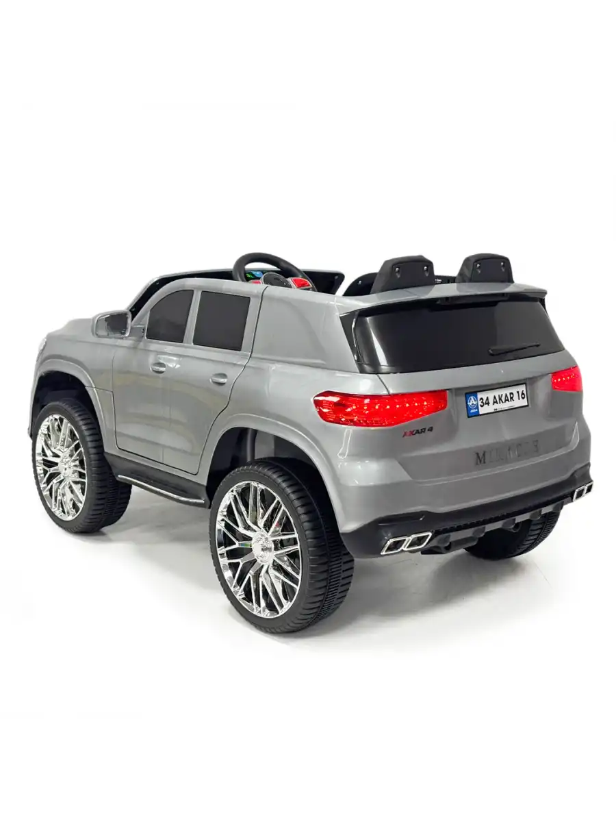 Miracle GT Gri Uzaktan Kumandalı 4X2 12 Volt Akülü Araba - RC Mercedes Akülü Araba