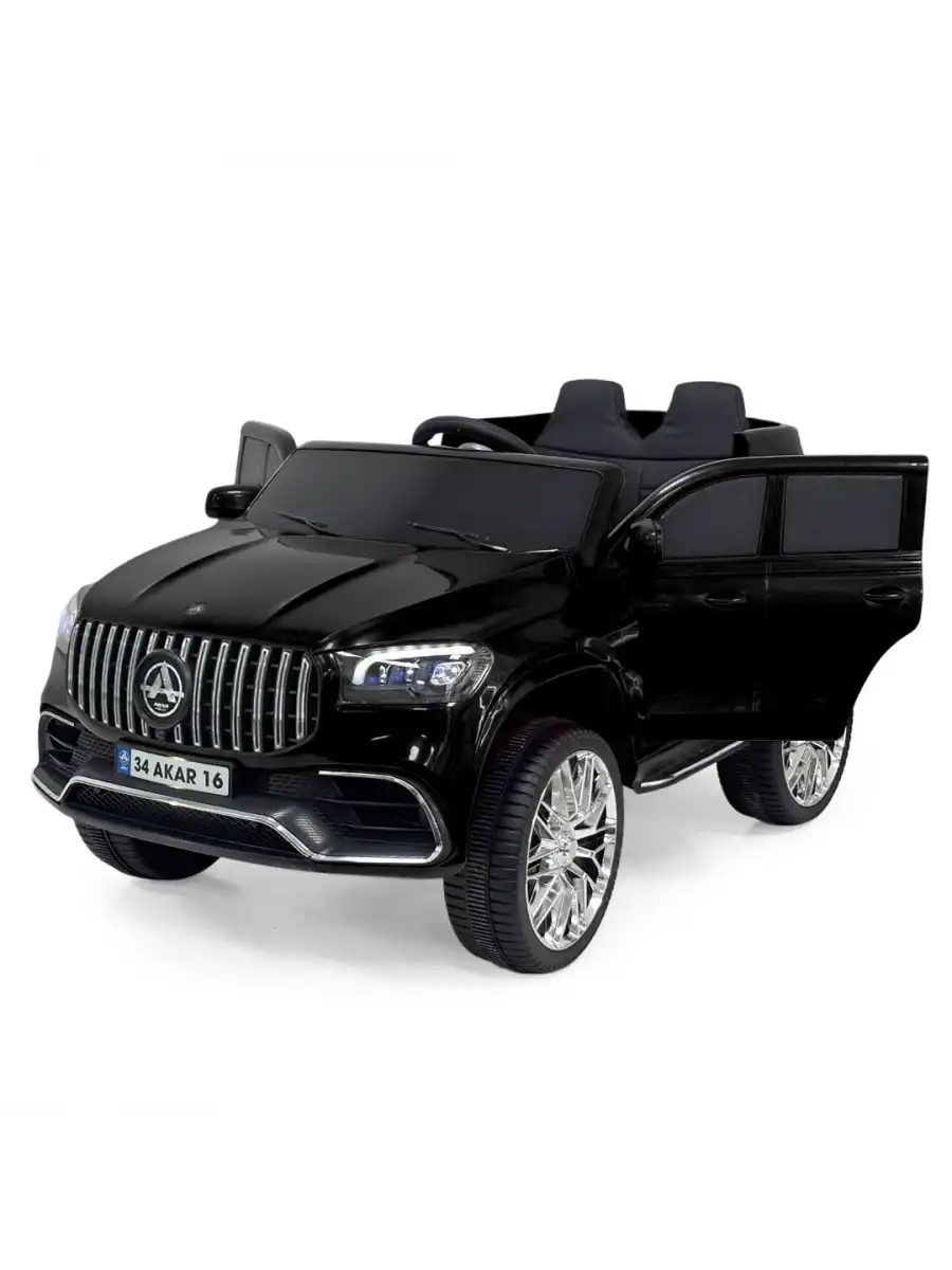 Miracle GT Siyah Uzaktan Kumandalı 4X2 12 Volt Akülü Araba - RC Mercedes Akülü Araba