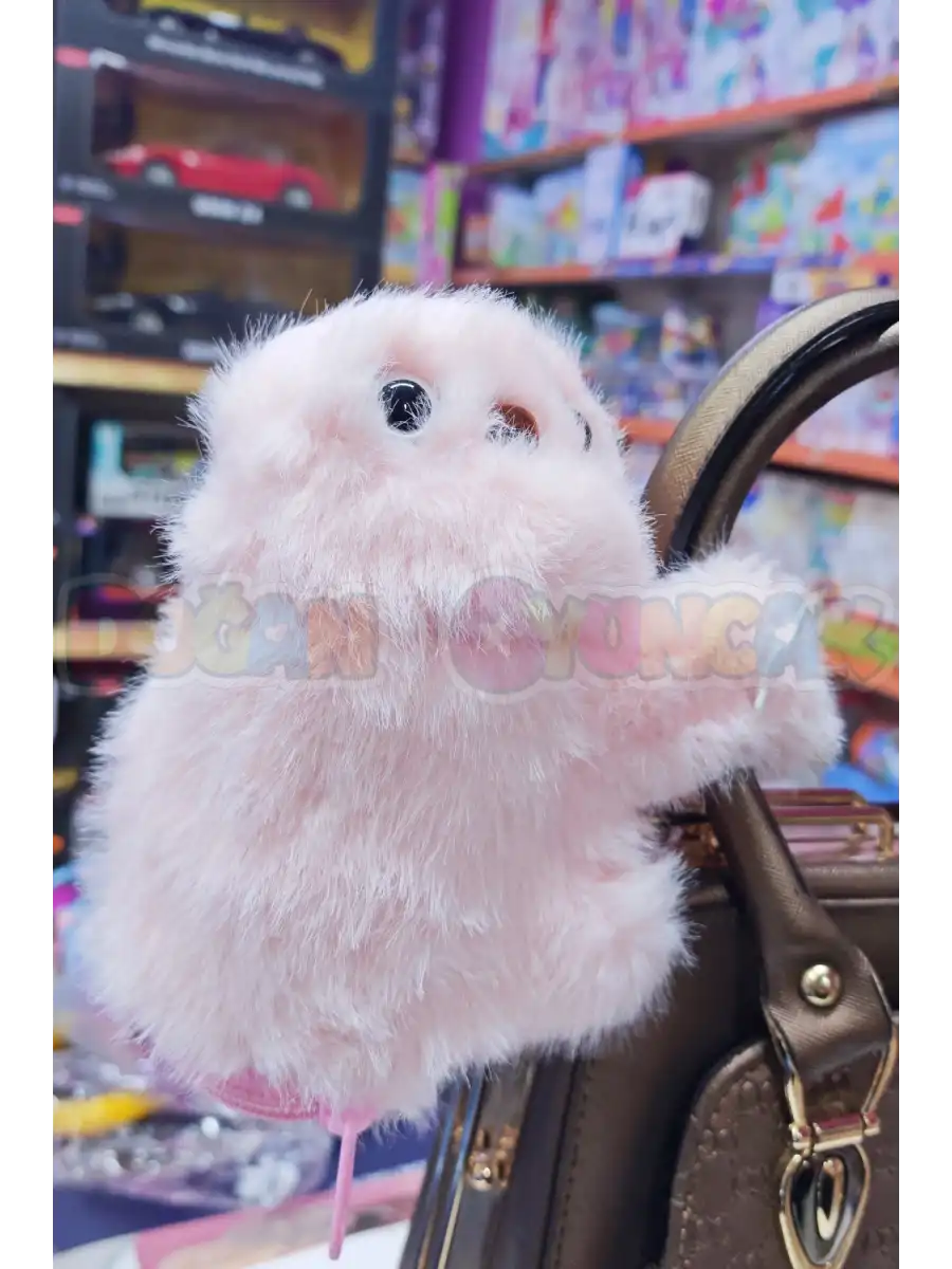 Mirumi Oyuncak Peluş Pembe Mirumi Akıllı Peluş Robot Oyuncak Müzikli Hareketli Kafa Etkileşimli Sevimli